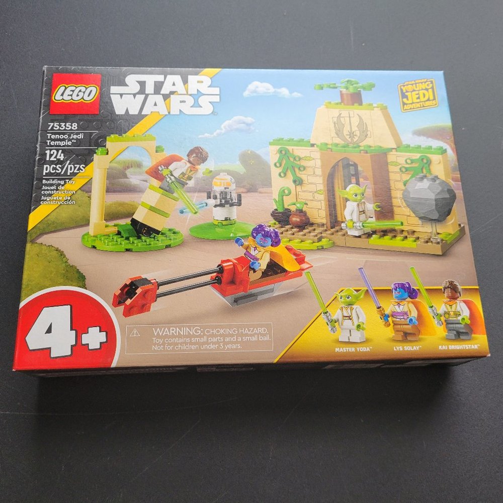 LEGO STAR WARS: Tenoo Jedi Temple 75358 124pcs NEW IN BOX Never Opened